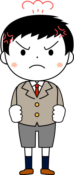 活泼可爱的男生代表情感图片下载