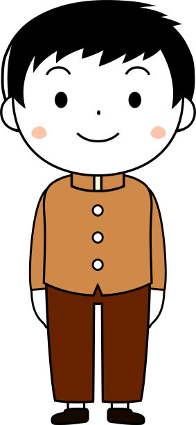 活泼可爱的男生代表情感图片下载