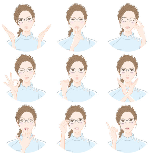 医生的各种表情图片下载