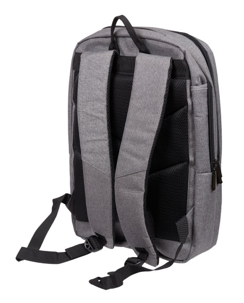 灰色纺织书包，城市街道背包图片下载