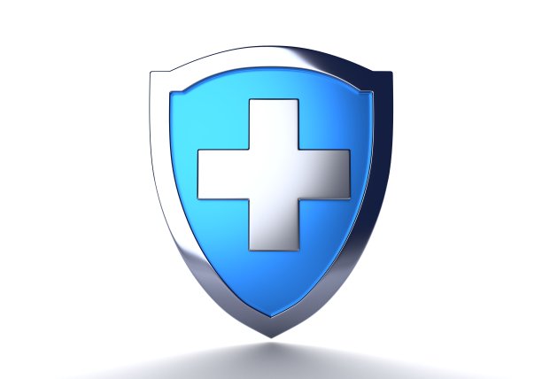 蓝盾和加号图片下载