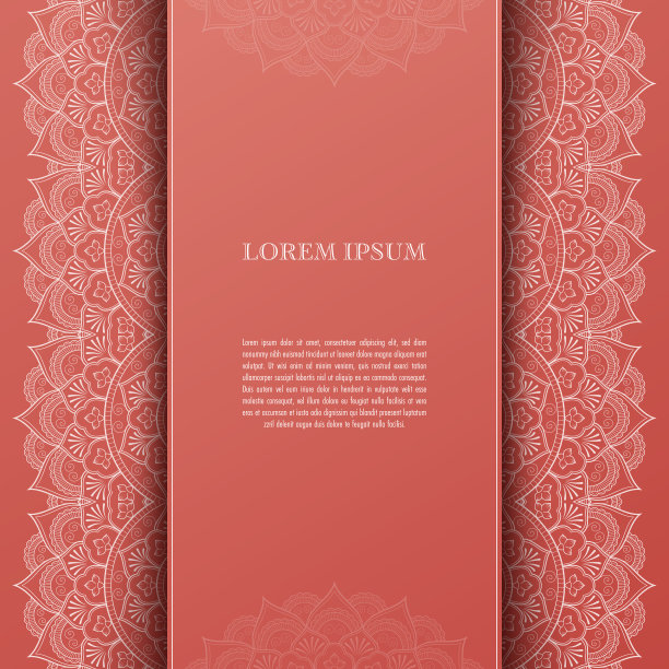 贺卡与花边框架图片下载