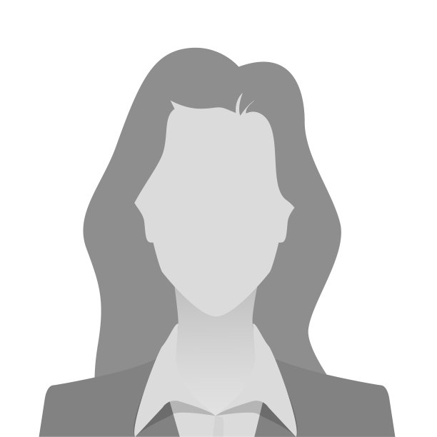 人灰色照片占位女人图片下载