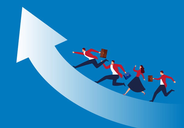 业务团队努力往上跑图片下载