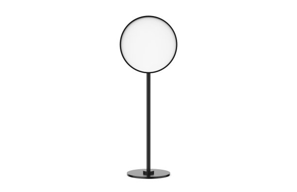 地板式室内景观招牌支架，强力推广您的产品和服务，3d插图图片下载