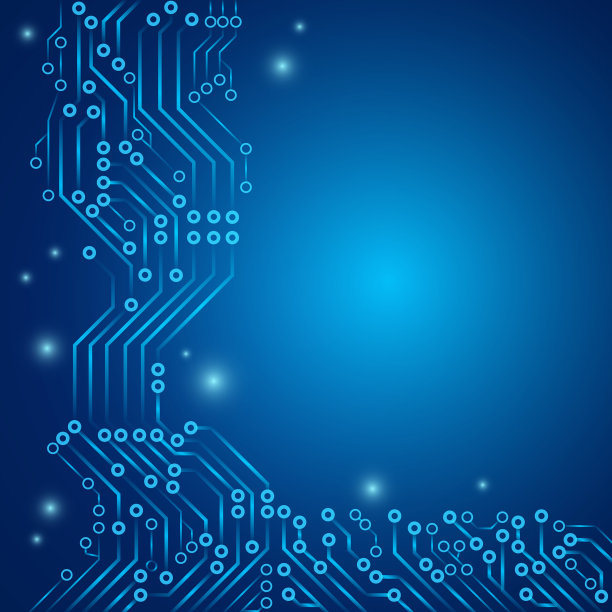 摘要以印刷电路板为背景设计电路板模板图片下载