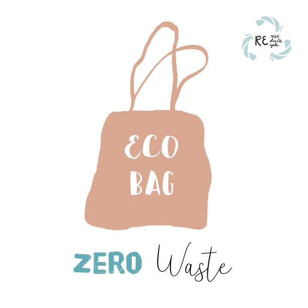 手绘涂鸦零浪费生活方式元素。图片下载