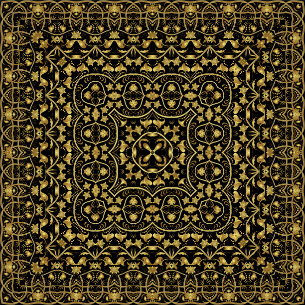 古阿拉伯风格的优雅装饰。图片下载