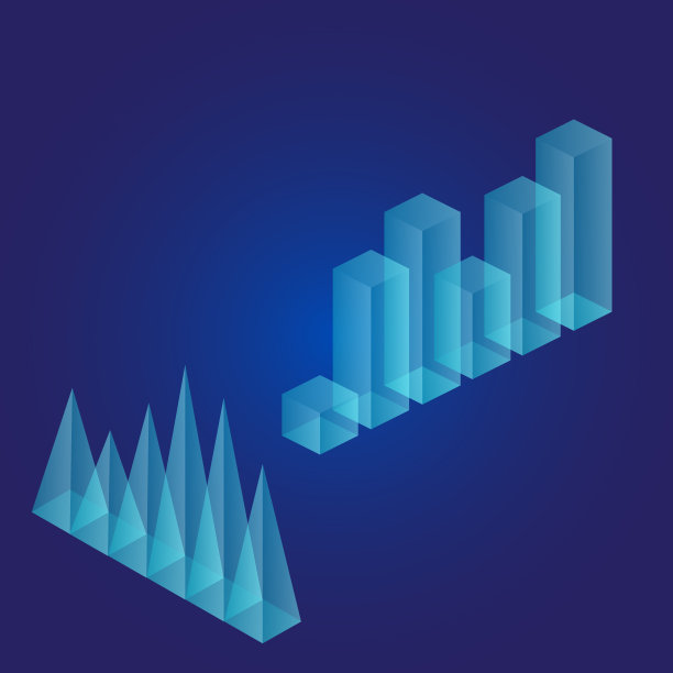 信息图元素，统计数据和图表。等距向量。图片下载