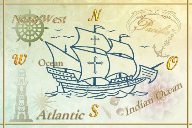 导航滑轮滑翔船图片下载