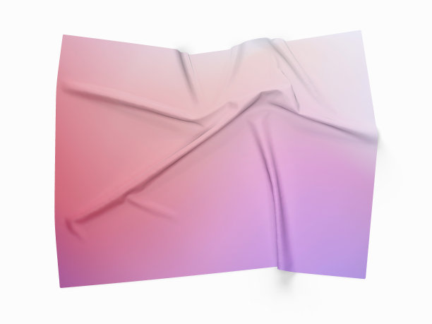 皱皱的全息图渐变，皱皱的纸背景图片下载