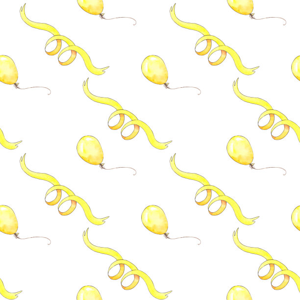 无缝图案与节日装饰。图片下载