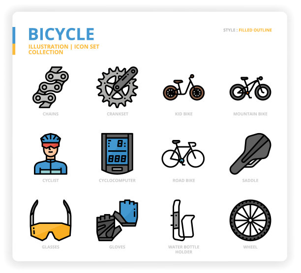 自行车图标设置图片下载