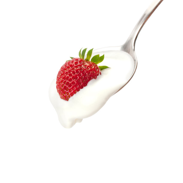 草莓和奶油图片下载