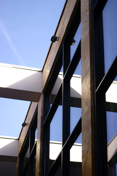 钢结构的现代建筑图片下载