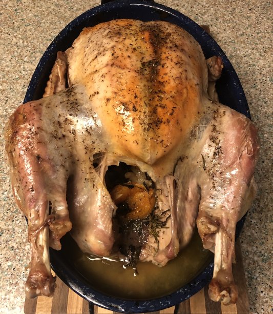 香草烤火鸡图片下载