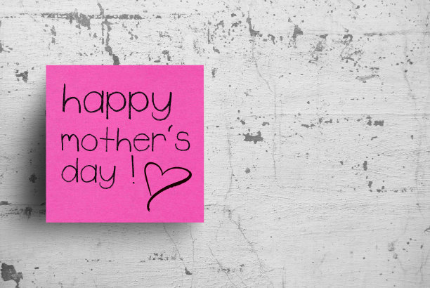 贴在水泥墙上，母亲节快乐图片下载