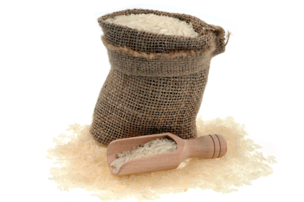 米袋和汤匙图片下载