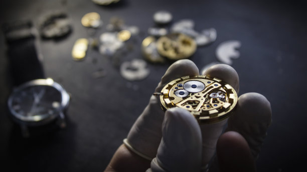 机械表的修理过程图片下载