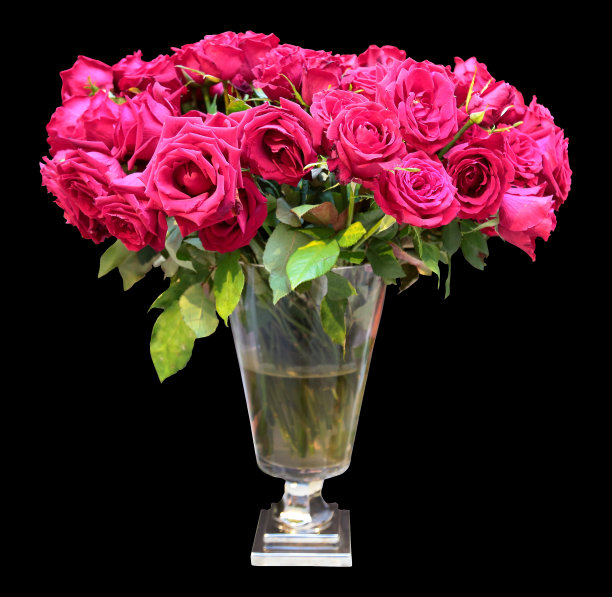 红玫瑰花束图片下载