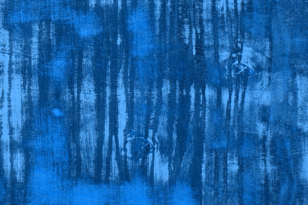 蓝色设计的木地板与不同的大划痕纹理-不错的抽象照片背景图片下载