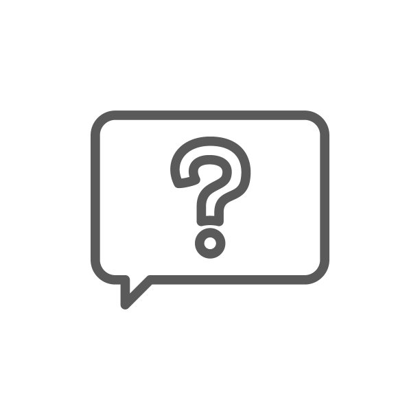 带问号的消息，常见问题解答线性图标。图片下载