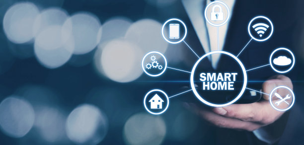 物联网。智能家居自动化概念图片下载