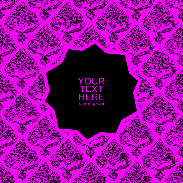 设计复古模板的婚礼和生日邀请，海报，小册子，封面图片下载