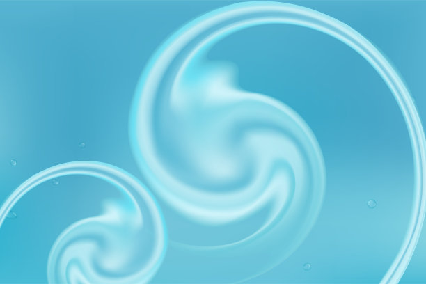 柔软光滑的蓝色背景用于化妆品或护肤广告。图片下载