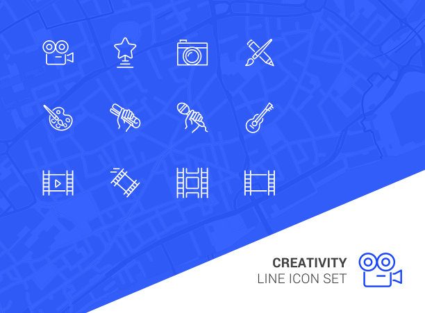 创意线图标集图片下载