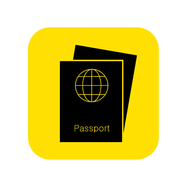护照图标矢量图片下载