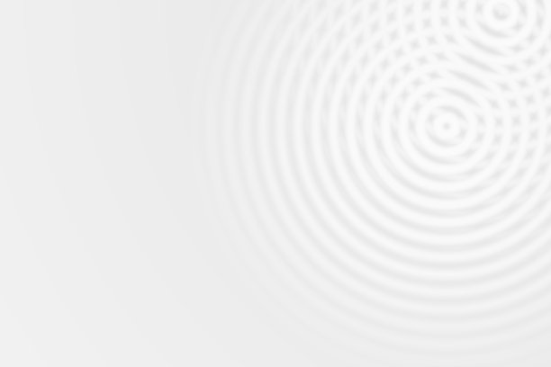 抽象的白圈声音振荡，圈旋转软背景图片下载