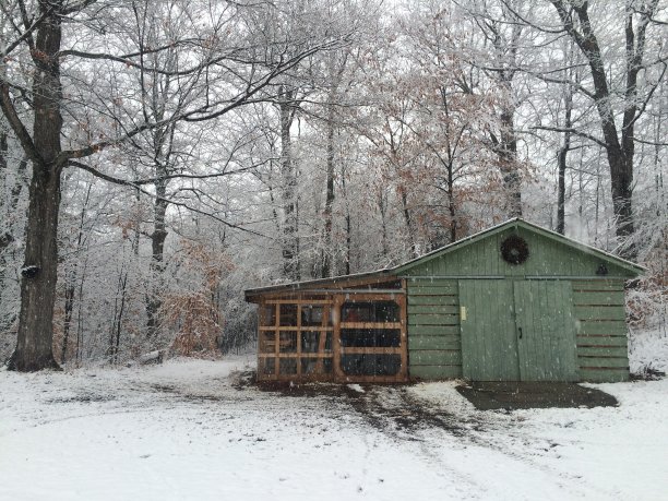 旧时乡野小屋图片下载