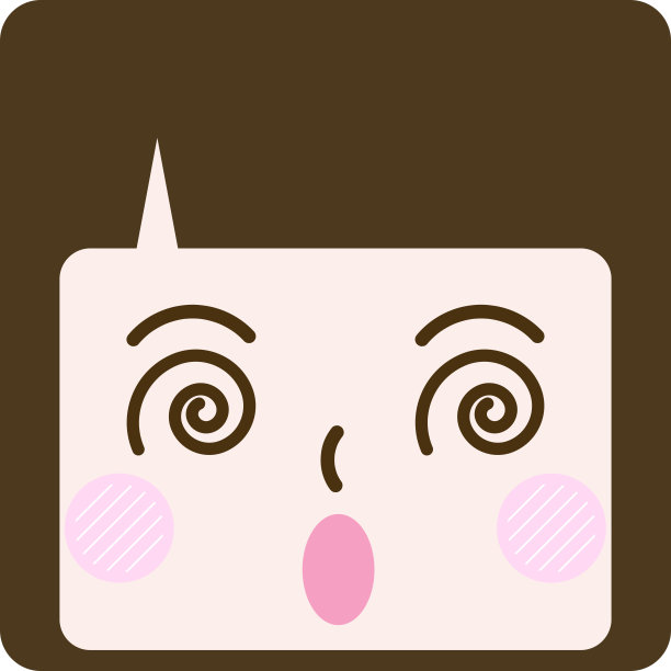 一脸表情万千的图标图片下载