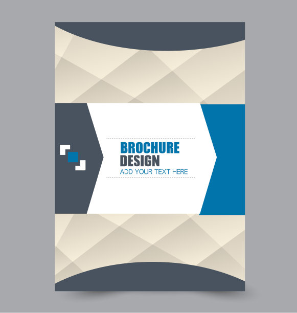 传单的设计背景。手册模板。图片下载