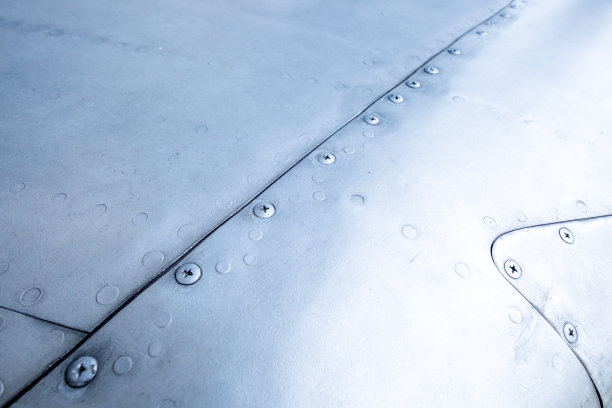 Patch在一架旧飞机上图片下载