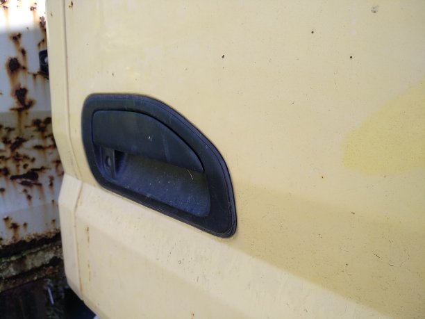 卡车门把手生锈图片下载