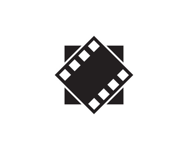 电影图标矢量插图模板图片下载