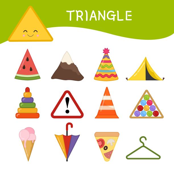 儿童学习材料形式。图片下载