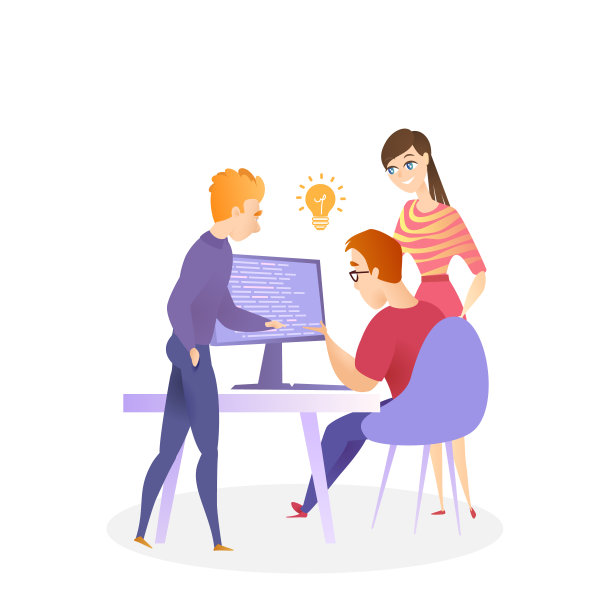 插图团队编写编程代码图片下载