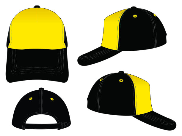 卡车司机帽设计向量图片下载
