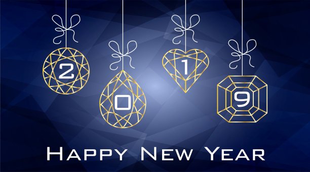 2019年新年快乐图片下载