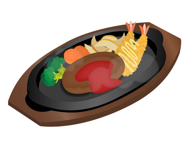 汉堡牛排图片下载