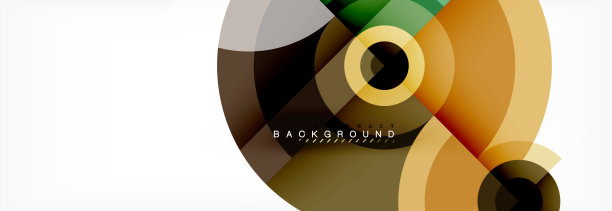 几何圆抽象背景，创意几何壁纸。图片下载