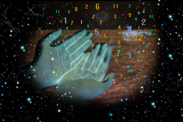 空间命理学，数字从手上拿下来图片下载