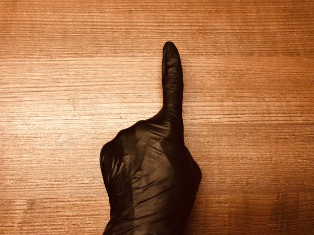 黑色手手套图片下载