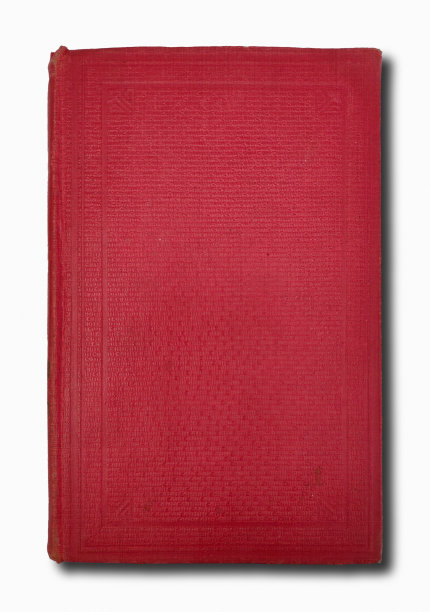 白色背景上的红书图片下载