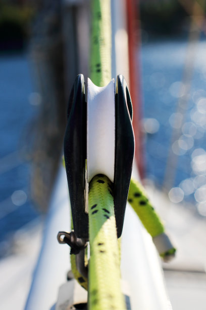 风帆绳滑轮图片下载