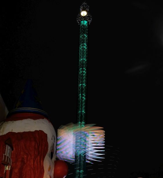 奥地利维也纳夜晚的普拉特图片下载