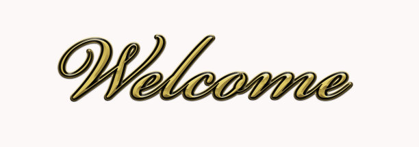 欢迎标志3d插图图片下载